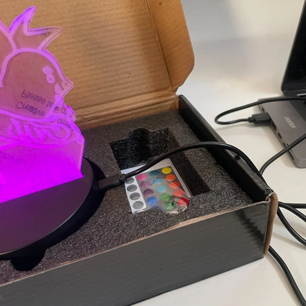 Creative 3D LED Visualization Lamp - Picture 5 of 11